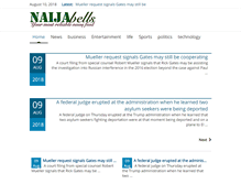Tablet Screenshot of naijabells.com